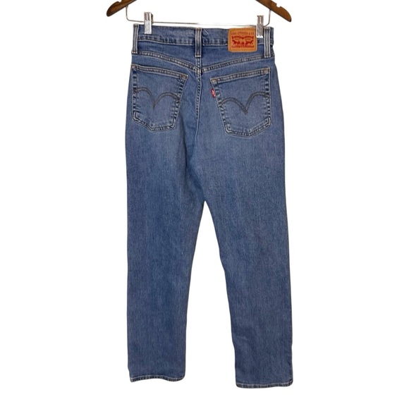 Levi's Wedgie Straight Fit Women's Jeans in Love in the Mist- Size 27 - Picture 6 of 14